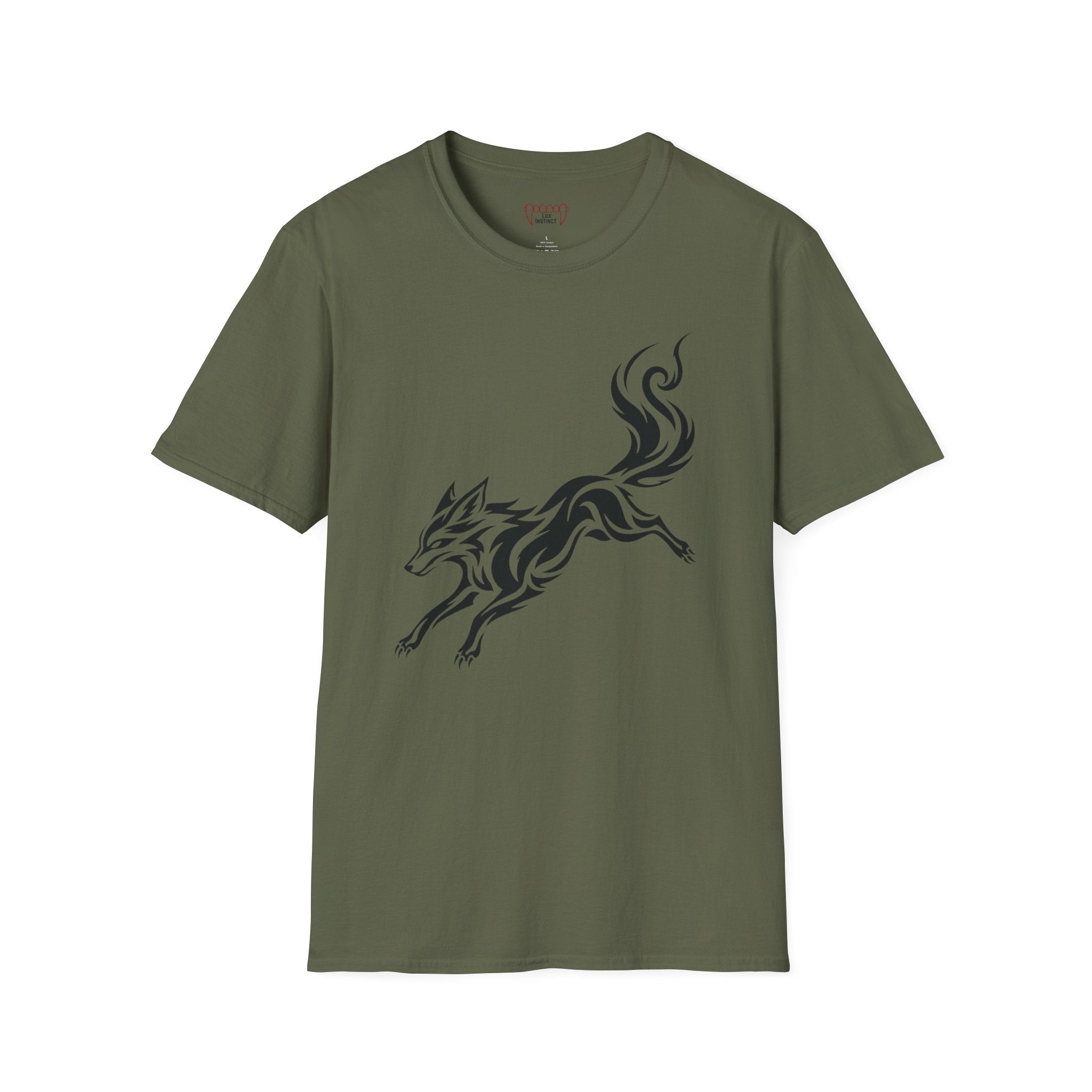 Leaping Wolf