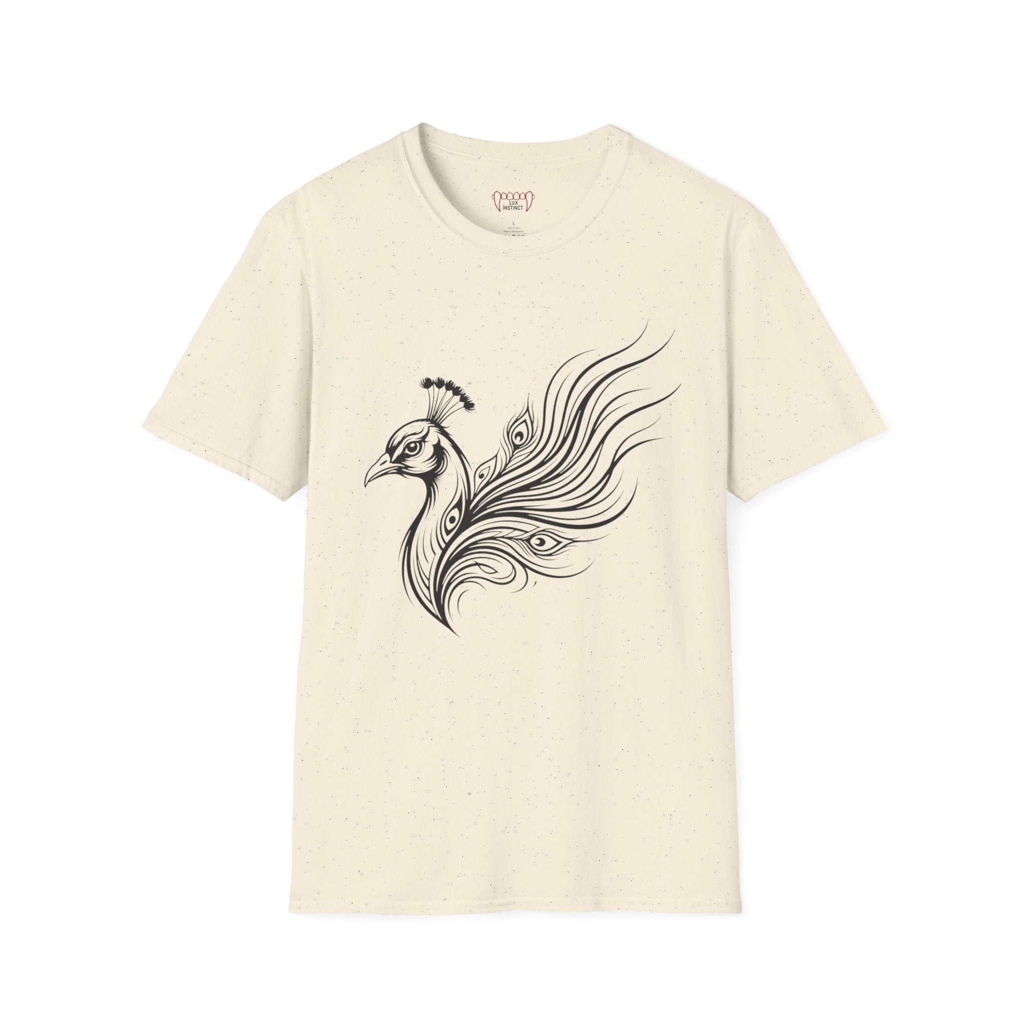 Elegant Peacock T-shirt