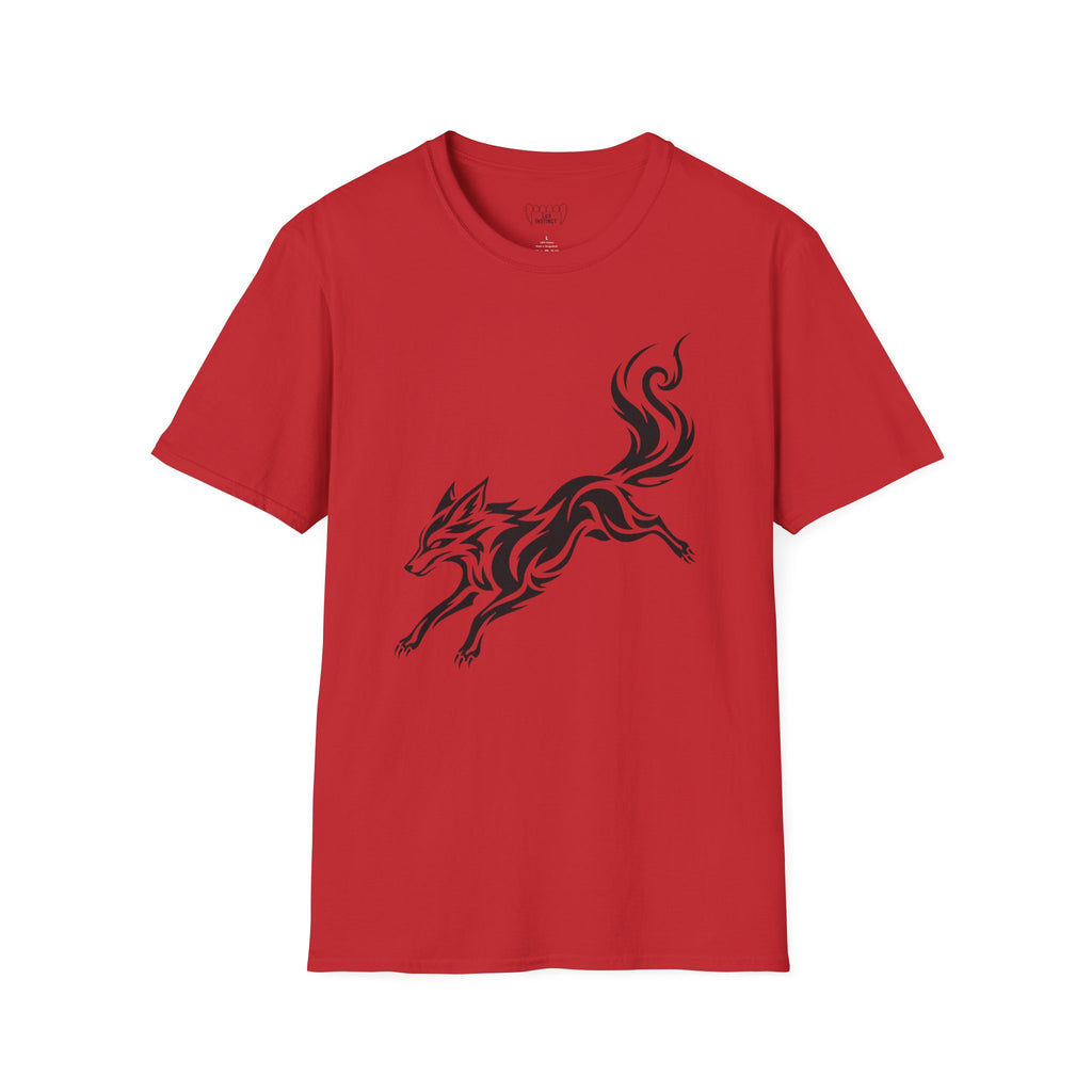 Leaping Wolf